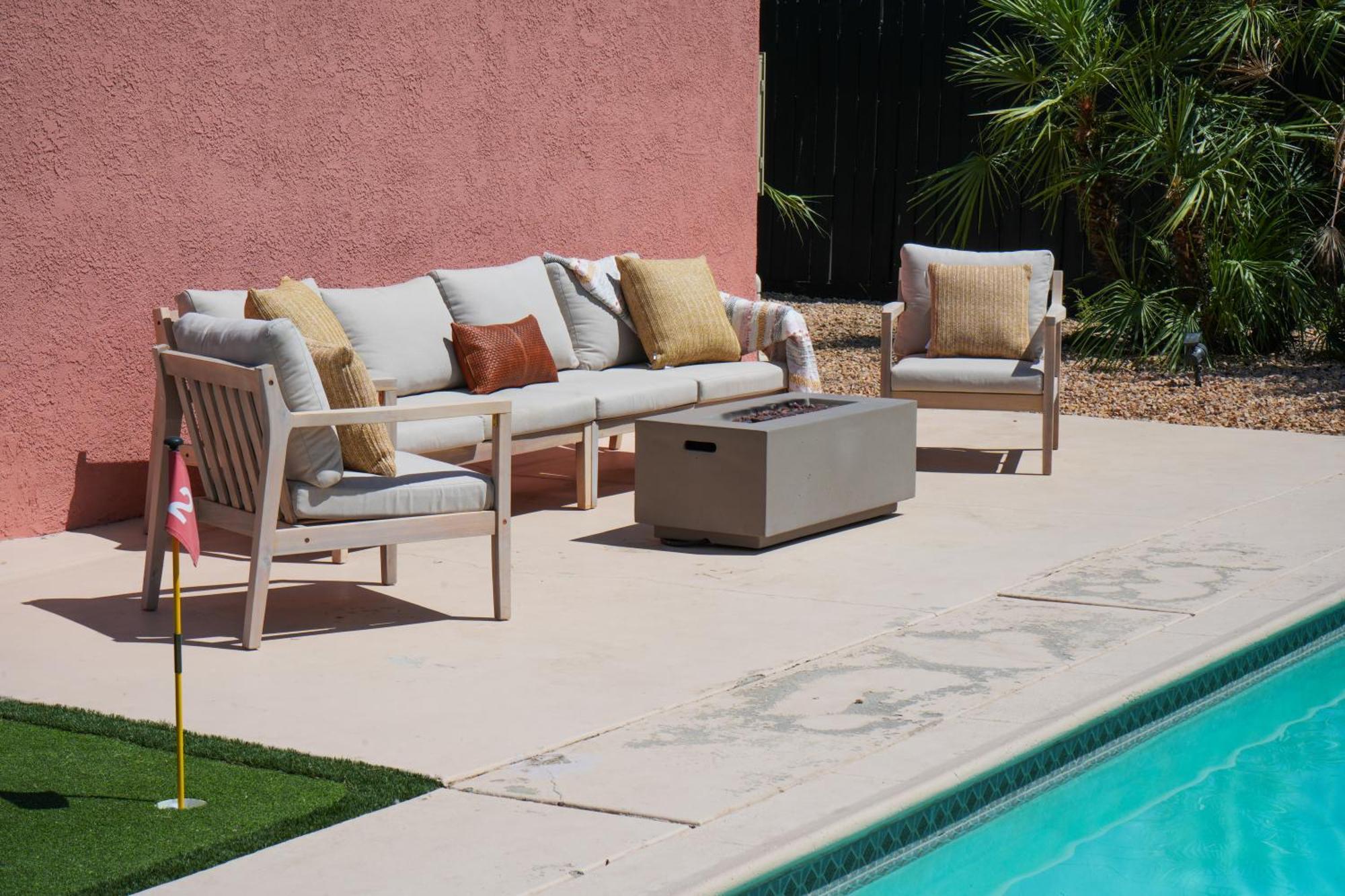 The Pink Cactus - Desert Retreat - Luxe Pool, Golf & Game Room 印地欧 外观 照片
